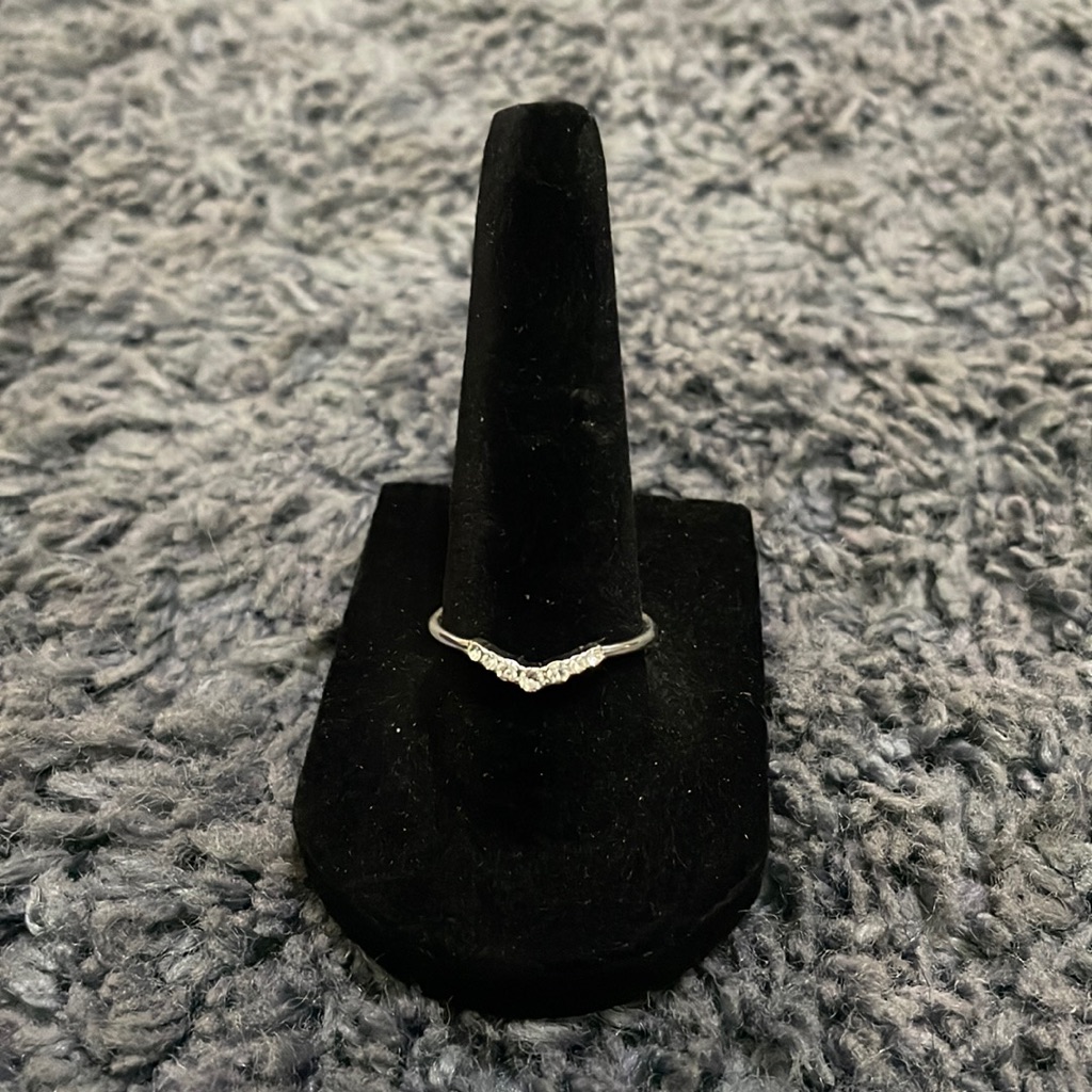 Nwot Angled Single Stackable Ring